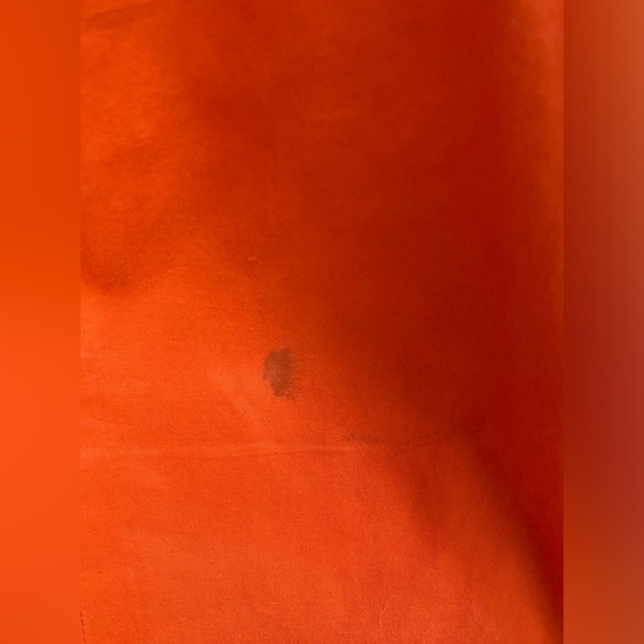 Talbots dark orange, button down. Size 8 petite. - Picture 4 of 4